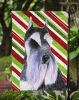 Schnauzer #4 Candy Cane Christmas Garden Flag