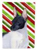 Rat Terrier Candy Cane Christmas Garden Flag