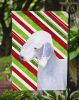Bedlington Terrier Candy Cane Christmas Garden Flag