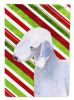 Bedlington Terrier Candy Cane Christmas Garden Flag