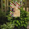 French Bulldog #4 Candy Cane Christmas Garden Flag