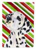 Dalmatian #2 Candy Cane Christmas Garden Flag