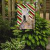 Soft Coated Wheaten Terrier Candy Cane Christmas Garden Flag
