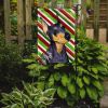 Doberman Pinscher #4 Candy Cane Christmas Garden Flag
