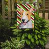 Bull Terrier #3 Candy Cane Christmas Garden Flag