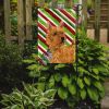 Norwich Terrier #2 Candy Cane Christmas Garden Flag
