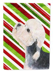Dandie Dinmont Terrier Candy Cane Christmas Garden Flag