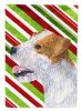 Jack Russell Terrier #2 Candy Cane Christmas Garden Flag