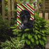 Affenpinscher Candy Cane Christmas Garden Flag