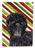 Affenpinscher Candy Cane Christmas Garden Flag