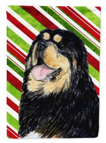 Mastiff #2 Candy Cane Christmas Garden Flag