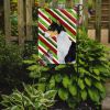 Basenji #2 Candy Cane Christmas Garden Flag
