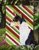 Basenji #2 Candy Cane Christmas Garden Flag