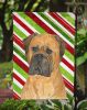 Bullmastiff Candy Cane  Christmas Garden Flag