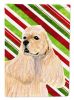 Cocker Spaniel #5 Candy Cane Christmas Garden Flag