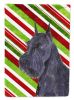 Schnauzer #5 Candy Cane Christmas Garden Flag
