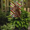 Field Spaniel Candy Cane Christmas Garden Flag