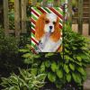 Cavalier King Charles Spaniel #4 Candy Cane Christmas Garden Flag