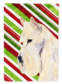 Scottish Terrier #3 Candy Cane Christmas Garden Flag