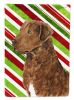 Chesapeake Bay Retriever Candy Cane Christmas Garden Flag