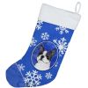 Boston Terrier #2 Holiday Christmas Stocking