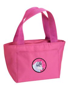 Siberian Husky Pink Lunch Bag