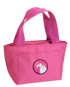 Borzoi Pink Lunch Bag