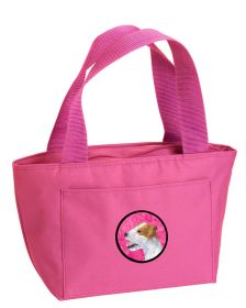 Jack Russell Terrier Pink Lunch Bag