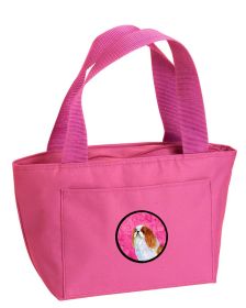English Toy Spaniel Pink Lunch Bag