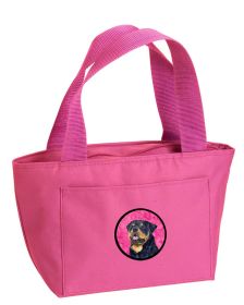 Rottweiler Pink Lunch Bag