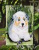 Australian Shepherd 3 Garden Flag