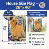 Norwich Terrier 2 House Flag