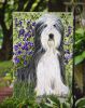 Bearded Collie 2 Garden Flag