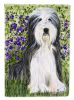 Bearded Collie 2 Garden Flag