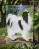 Japanese Chin 2 Garden Flag