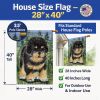 Mastiff - Tibetan  3 House Flag