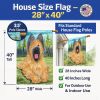 Briard 1 House Flag