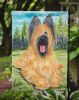 Briard 3 Garden Flag