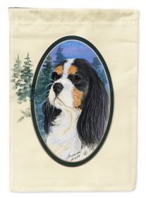 Cavalier King Charles Spaniel 3 Garden Flag