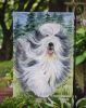 Bearded Collie 3 Garden Flag