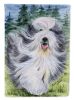 Bearded Collie 3 Garden Flag