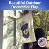 Rottweiler 3 House Flag