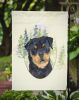 Rottweiler 3 Garden Flag