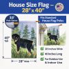 Rottweiler 5 House Flag