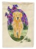 Golden Retriever 2 House Flag