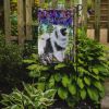 Keeshond 2 Garden Flag