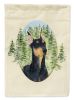 Doberman 2 House Flag