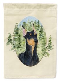 Doberman 2 House Flag