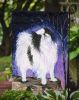Japanese Chin 3 Garden Flag