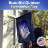 Sheltie 2 Starry Night House Flag